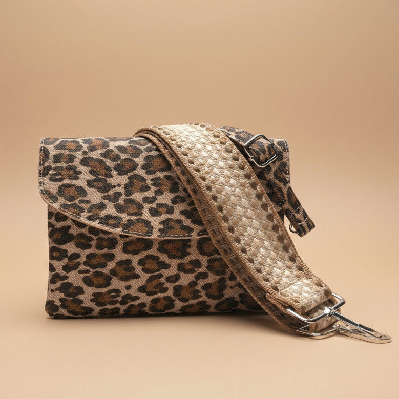 Umhängetasche Leo -Braun-