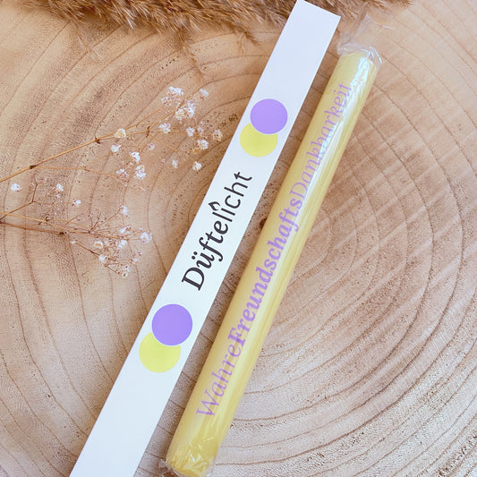 Kerze mit Duft -WahreFreundschaftsDankbarkeit-