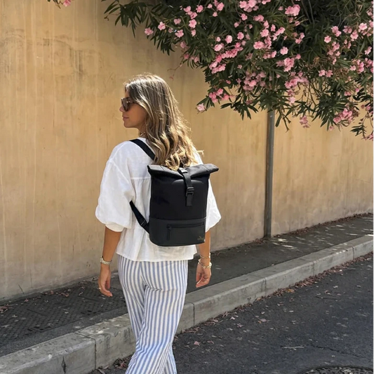 Rucksack Mini Sperling Rolltop Tiny *Schwarz/Schwarz*