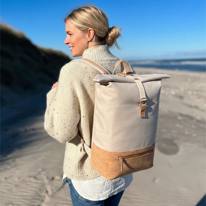 Rucksack Sperling Rolltop Daily *Sand/Kork Hellbraun*