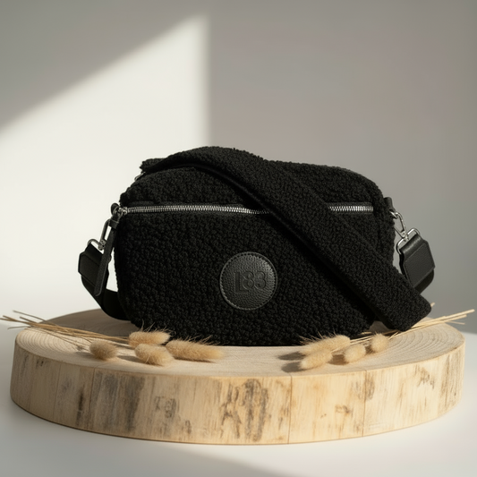 Bauchtasche Teddy -Schwarz-