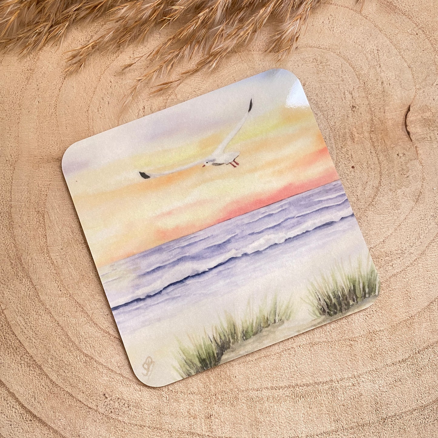 Untersetzer -Sonnenuntergang-