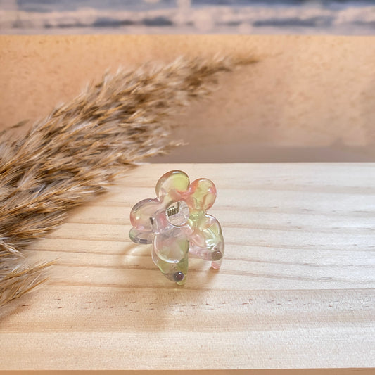 Haarklammer klein Blume -Hauch-