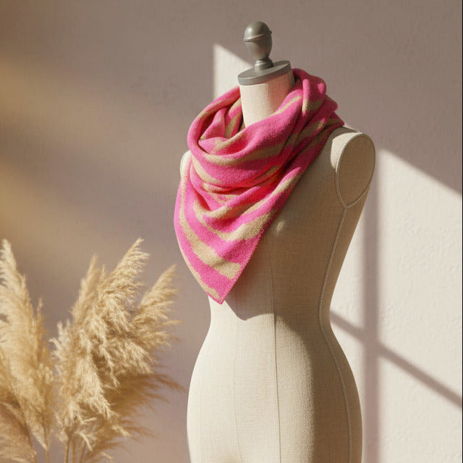 Schal Cebra -Fuchsia-