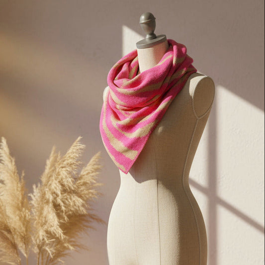 Schal Cebra -Fuchsia-