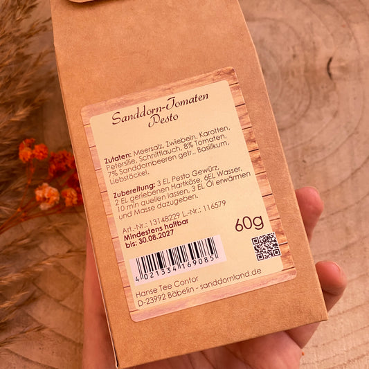 Sanddorn Tomate Pesto
