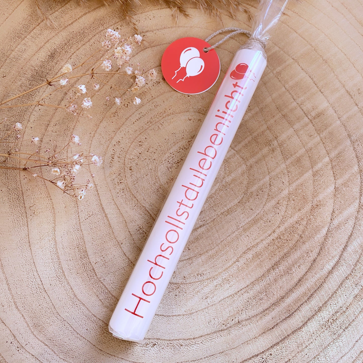 Kerze -Hochsollstdulebenlicht-