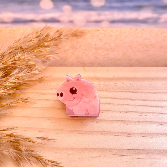 Haarklammer klein -Schwein-