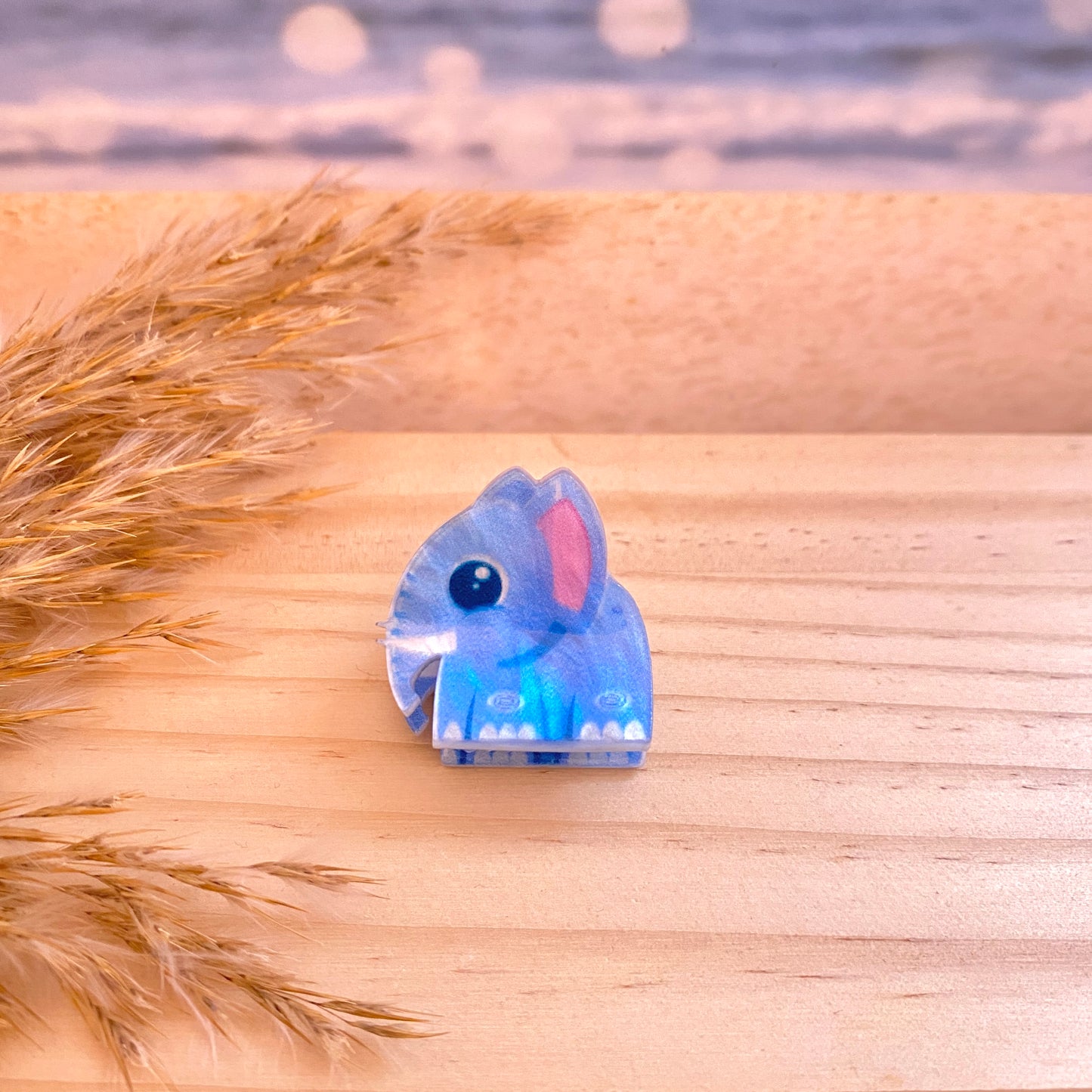 Haarklammer klein -Elefant-