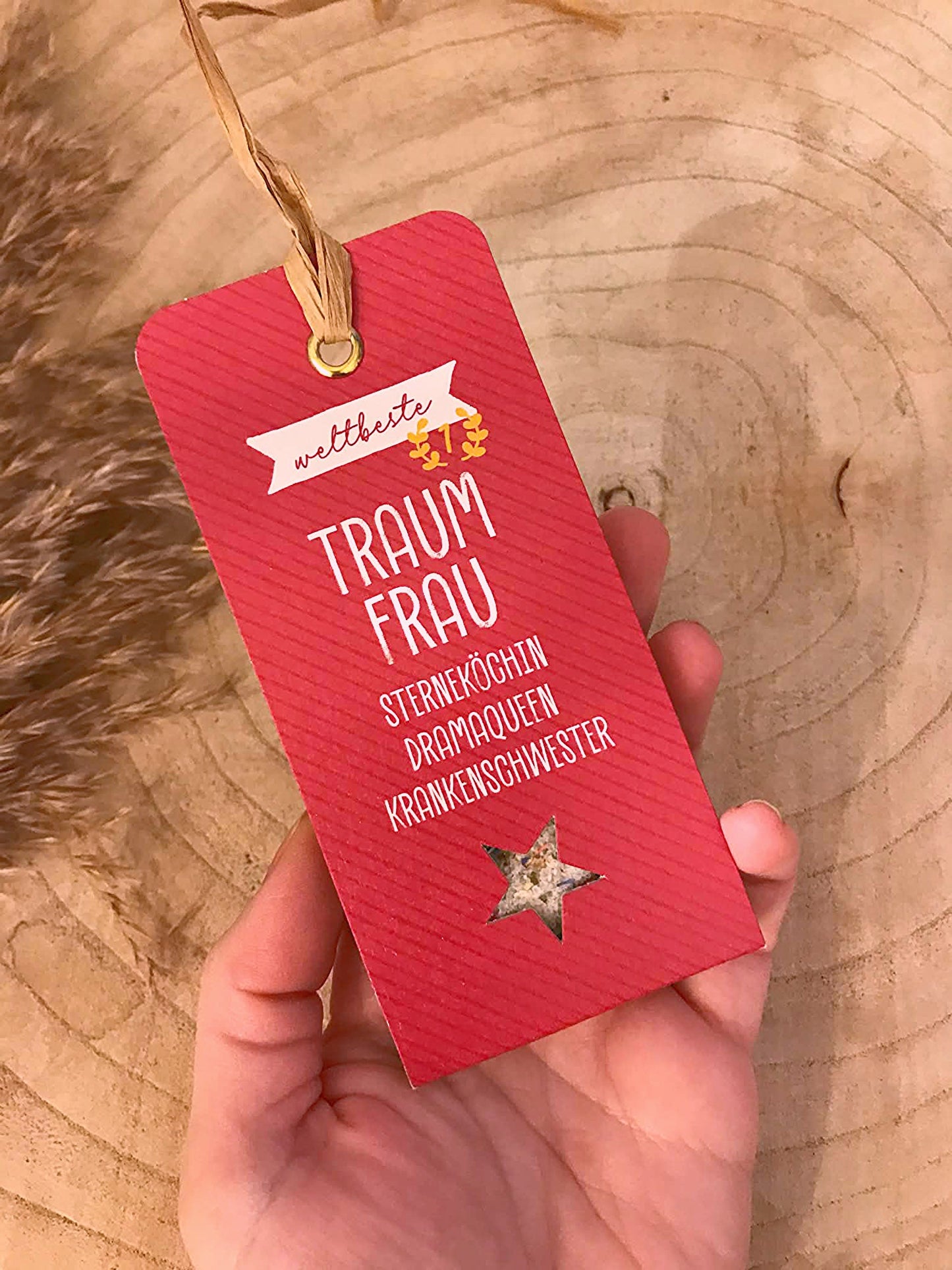 Gewürz Anhänger -Weltbeste Traumfrau-