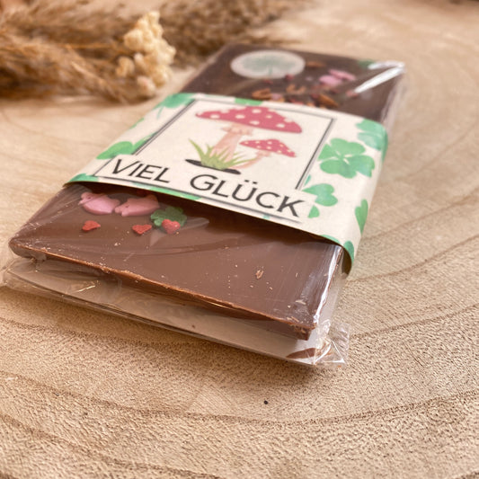 Schokolade Vollmilch -Viel Glück-