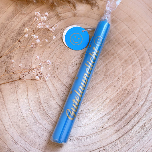 Kerze -Neon Gutelaunelicht-