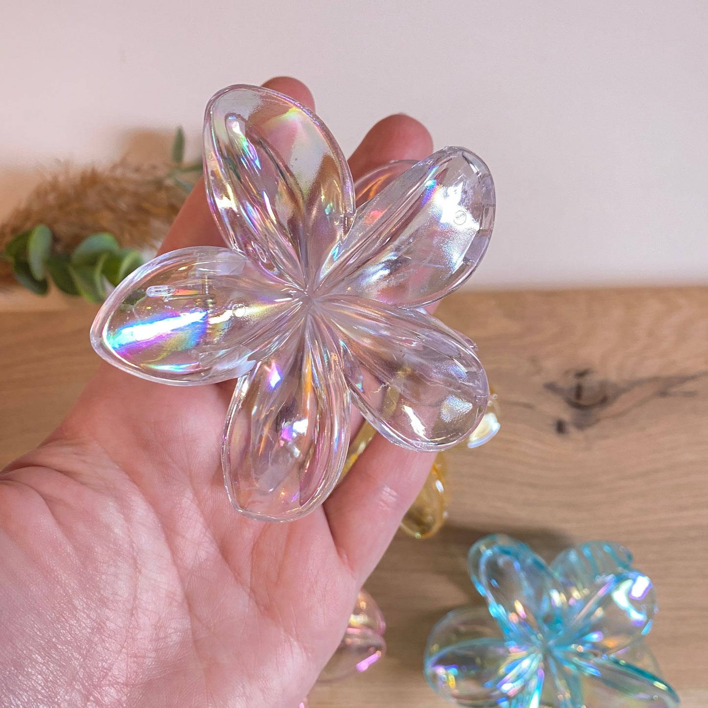 Haarklammer Flower -Mirror-