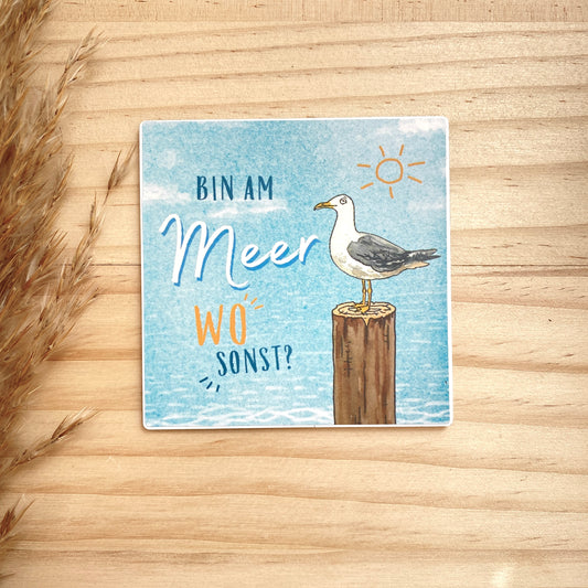 Magnet -Bin am Meer-
