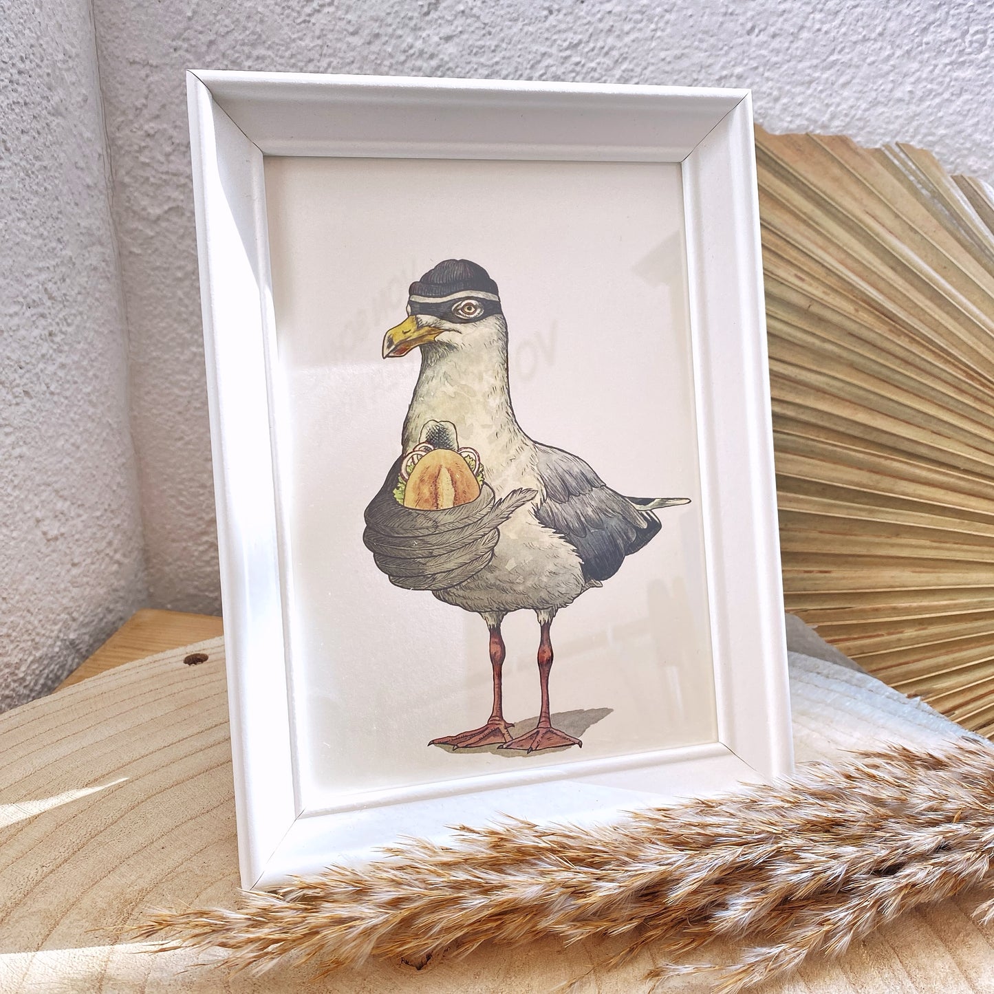 Kunstdruck 13x18 -Räubermöwe-