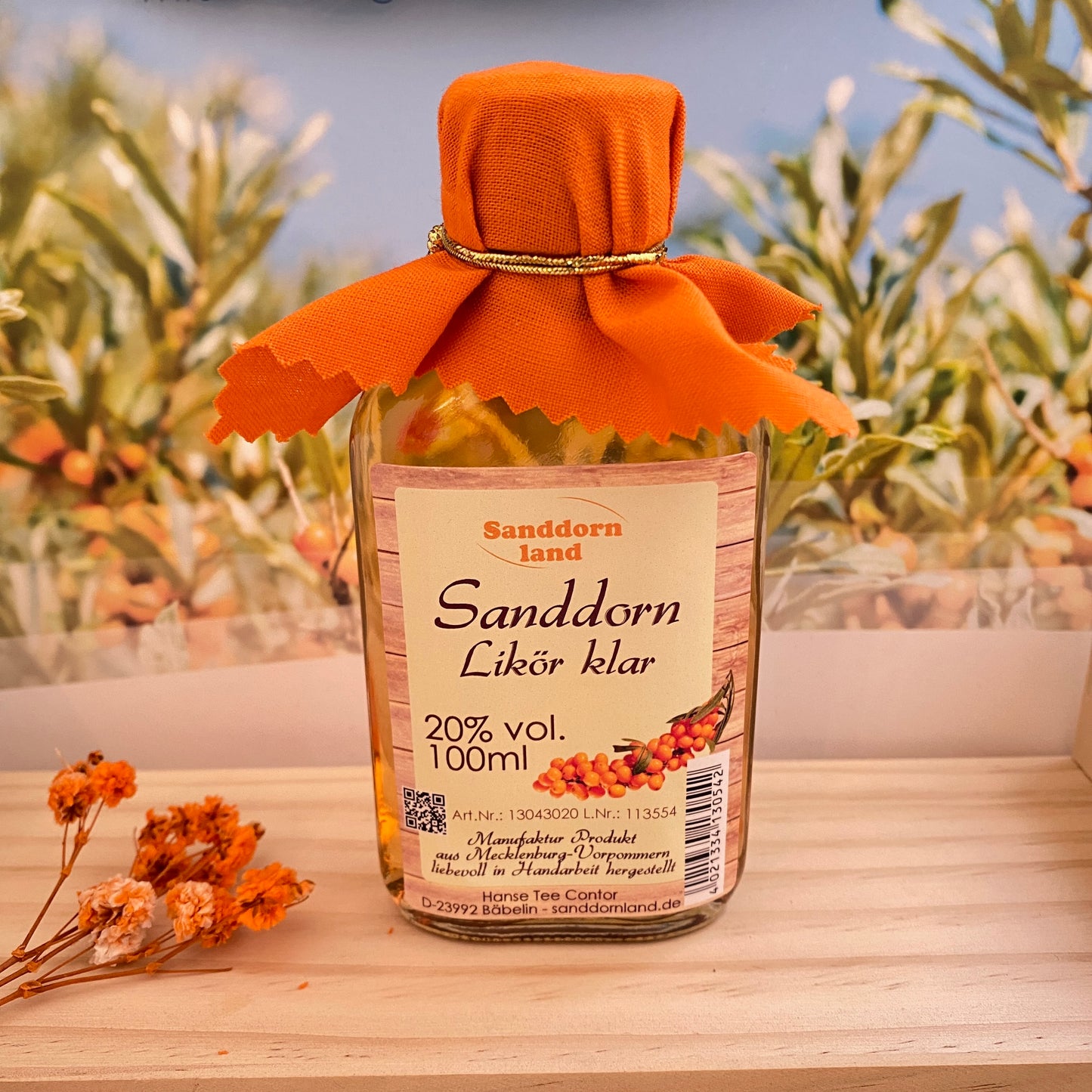 Sanddorn Likör klar -100 ml-