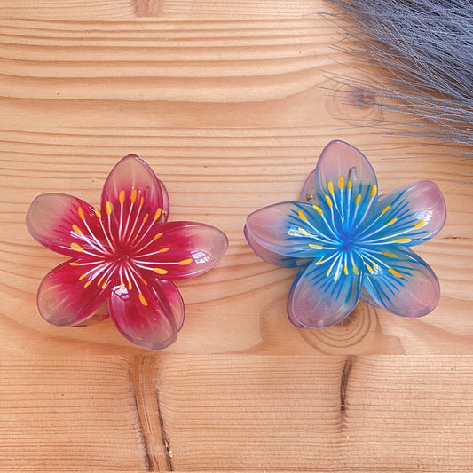 Haarklammer-Flower-