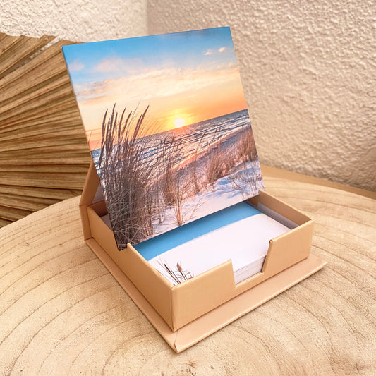 Zettelbox -Sonnenuntergang-