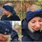 Stirnband Strick -Anker-