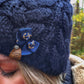 Strickmütze Nachtblau -Anker-