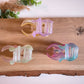 Haarklammer Flower -Pastell-