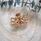 Haarklammer Oktopus -Metallic-