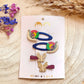 Haarclip Set -Schnecken/Schmetterlinge-