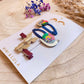Haarclip Set -Schnecken/Schmetterlinge-