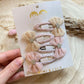 Haarclip Set -Schleifen-