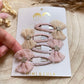 Haarclip Set -Schleifen-