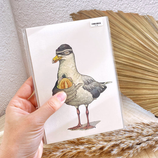 Kunstdruck 13x18 -Räubermöwe-