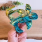 Haarklammer Flower -Space-