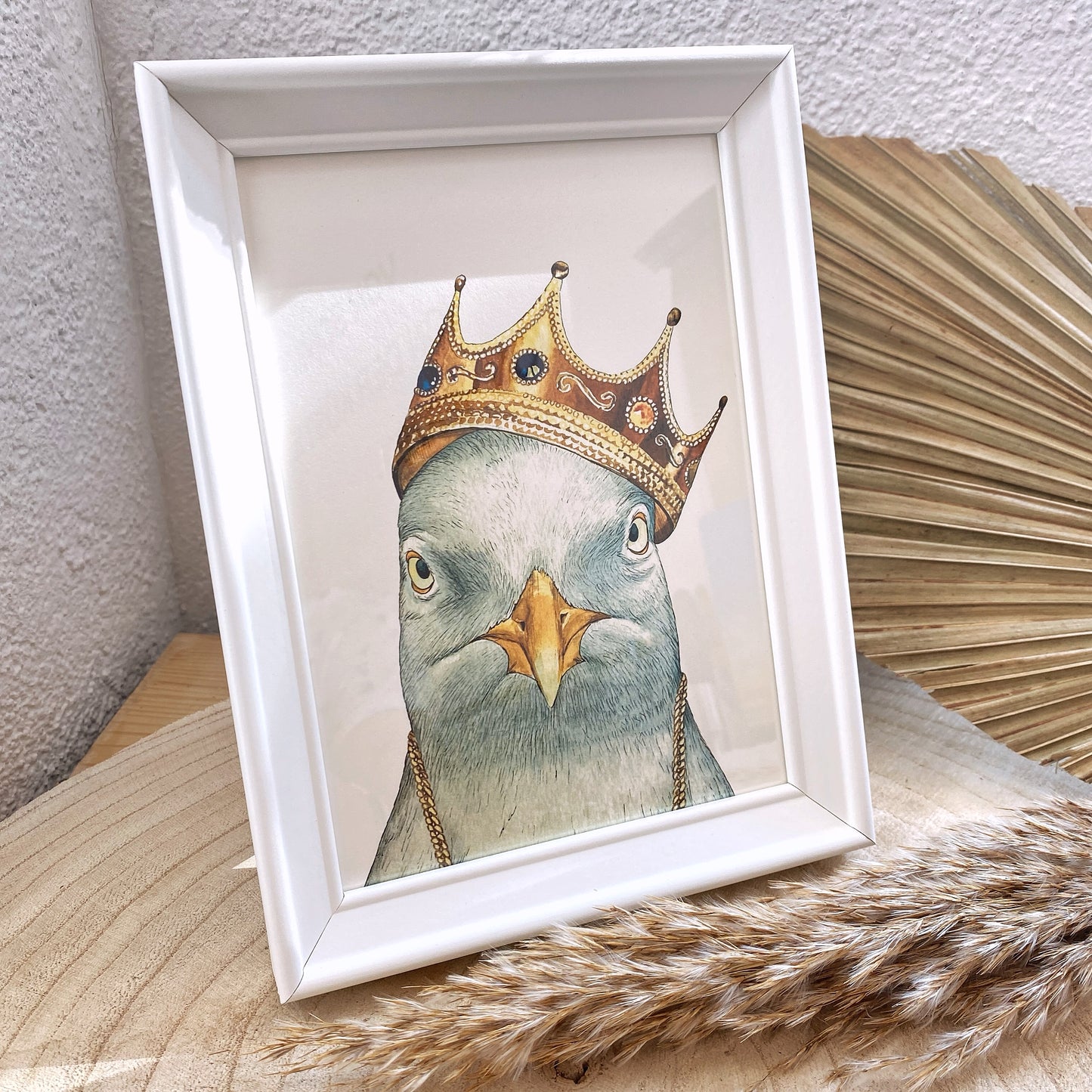 Kunstdruck 13x18 -König der Möwen-