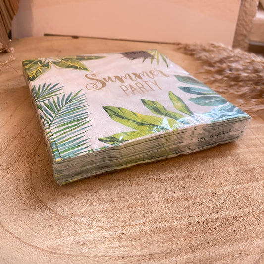 Servietten 25x25 cm -Summer Party-