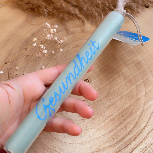 Kerze -Glück & Gesundheit-