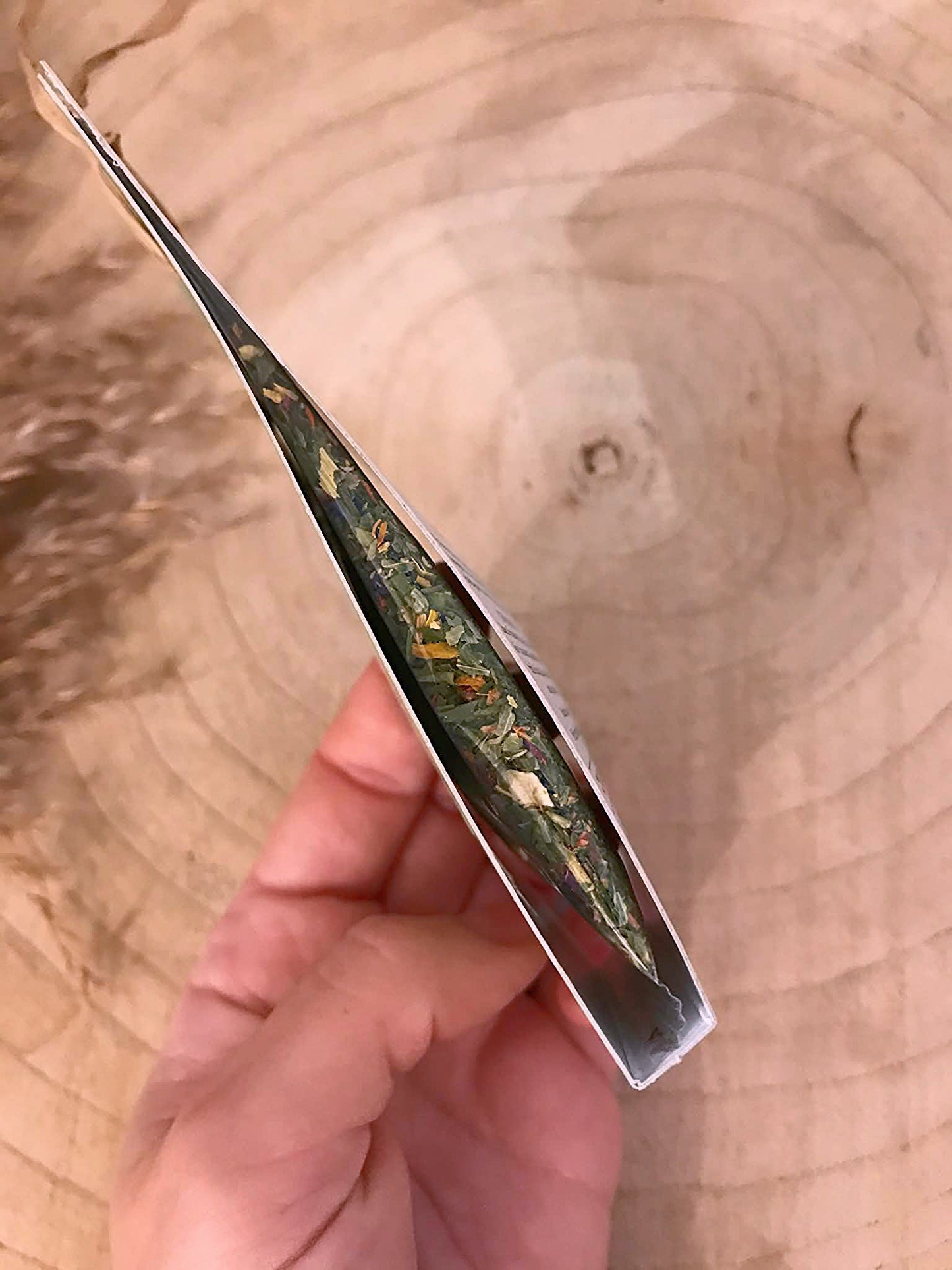 Gewürz Anhänger -Ich hab dir Glück gepflückt-