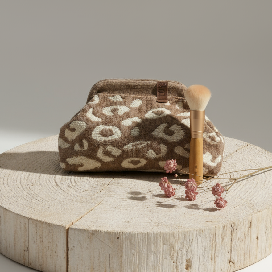 Kulturtasche Leo -Beige-