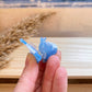 Haarklammer klein -Delfin Blau-