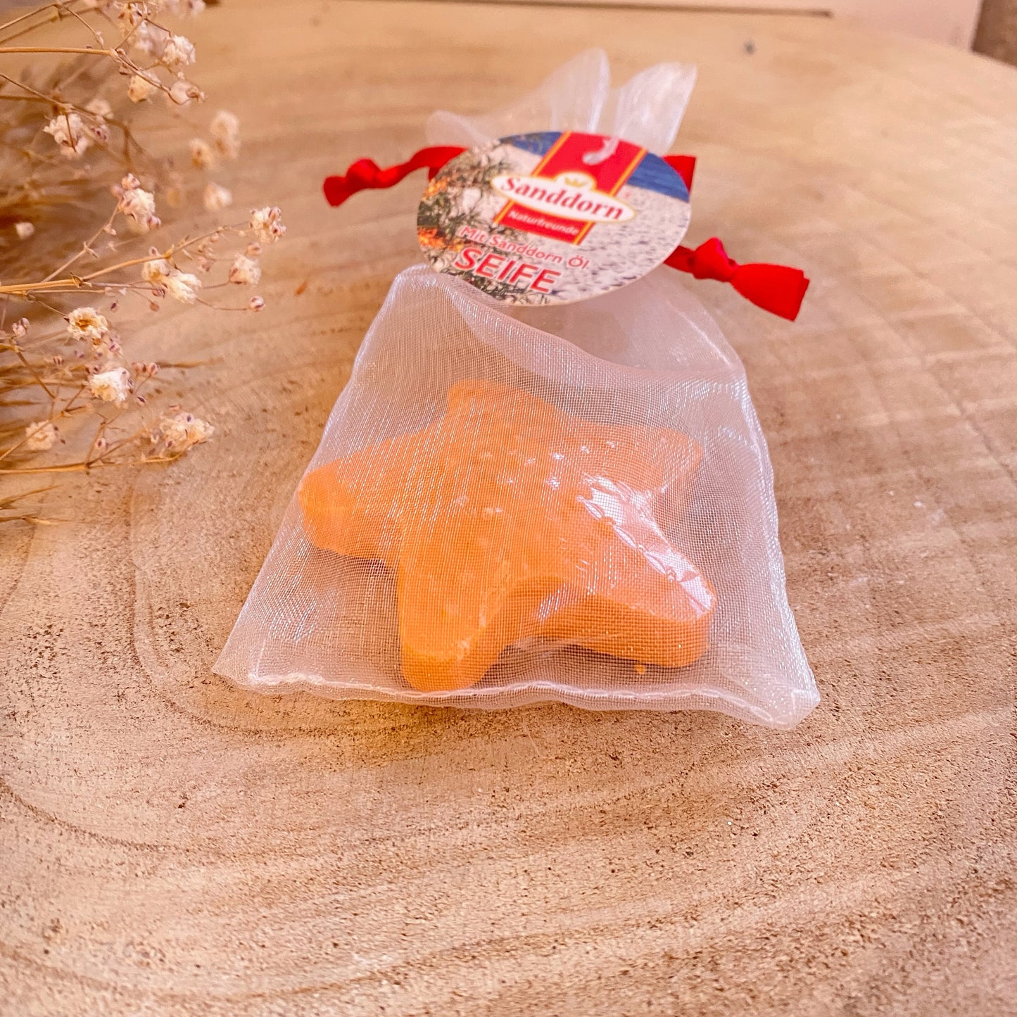 Seife -Seestern mit Sanddorn Öl-