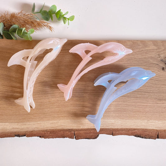 Haarklammer -Delfin-