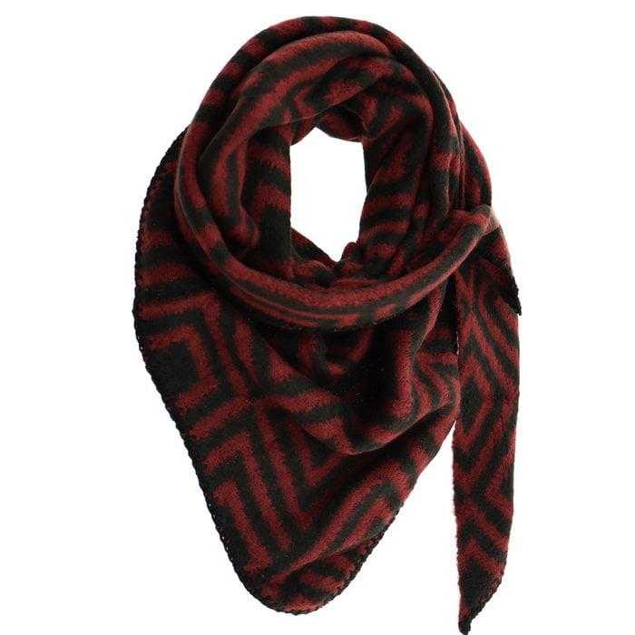 Schal Arktik -Bordeaux-