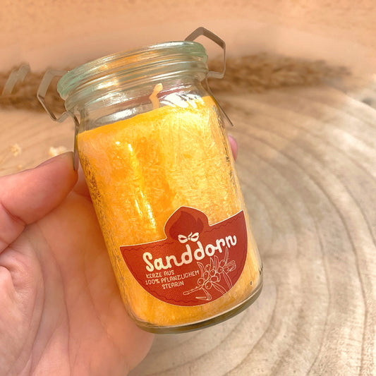 Duftkerze -Sanddorn-