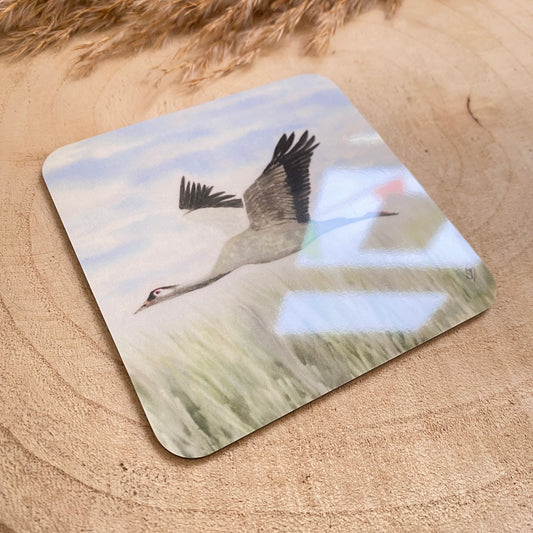 Untersetzer -Kranich-