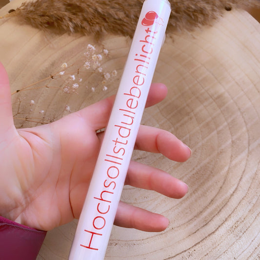 Kerze -Hochsollstdulebenlicht-