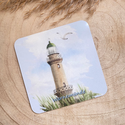 Untersetzer -Warnemünde/Düne H-