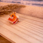 Haarklammer klein -Fuchs-