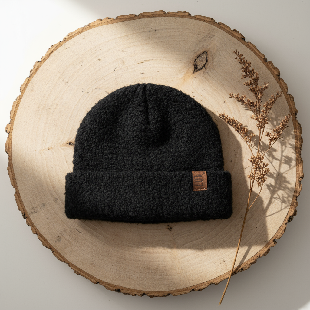 Mütze Uni -Schwarz-