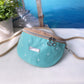 Bauchtasche *Anker* Weiß/Mint/Kork Hellbraun
