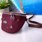 Bauchtasche *Vögel* Kupfer/Bordeaux/Kork Braun Bronze