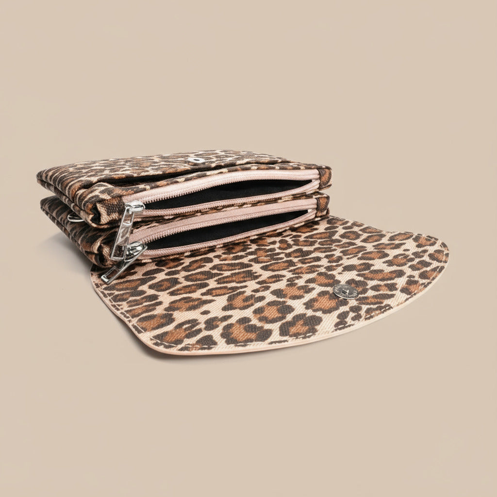 Umhängetasche Leo -Braun-